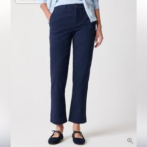 J Crew Factory High Rise Girlfriend Chino Navy Size 20